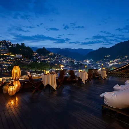 Ting Gulou - Village Sunset Frame Villa (Xijiang Qianhu Miao Village Observation Deck)