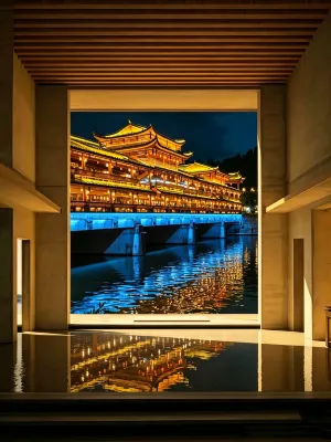 Prime Location · U Hotel (DouYun Downtown Xishan Bridge) - Parkplatz
