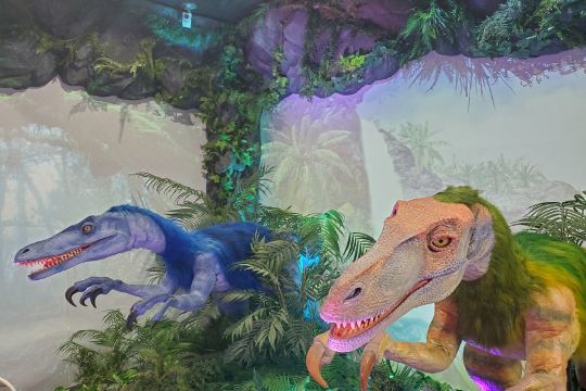 헨나호텔 공룡 체크인