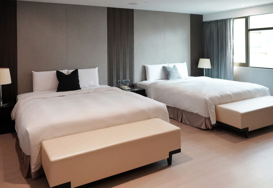 가오슝 호텔 객실 내부