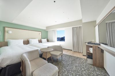 コーナーツインルーム エキストラベッド付き(禁煙) 京成リッチモンドホテル東京錦糸町の写真