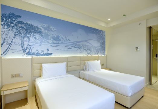 시티텔 익스프레스 코타 키나발루의 깔끔한 객실 내부