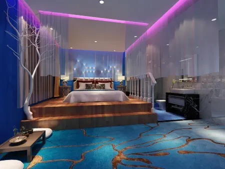 Beiai Romance Theme Hotel Отели рядом с достопримечательностью «Anyue Stone Carvings»