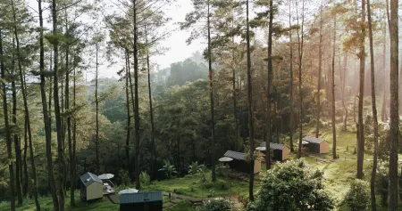 Bobocabin Pacet, Mojokerto Отели в г. Моджокерто