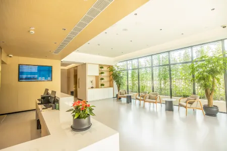 Jinbo Hotel (Shanghai Hongqiao Railway Station Hongqiao Airport Branch) Отели рядом со станцией Nanxiang North Railway Station