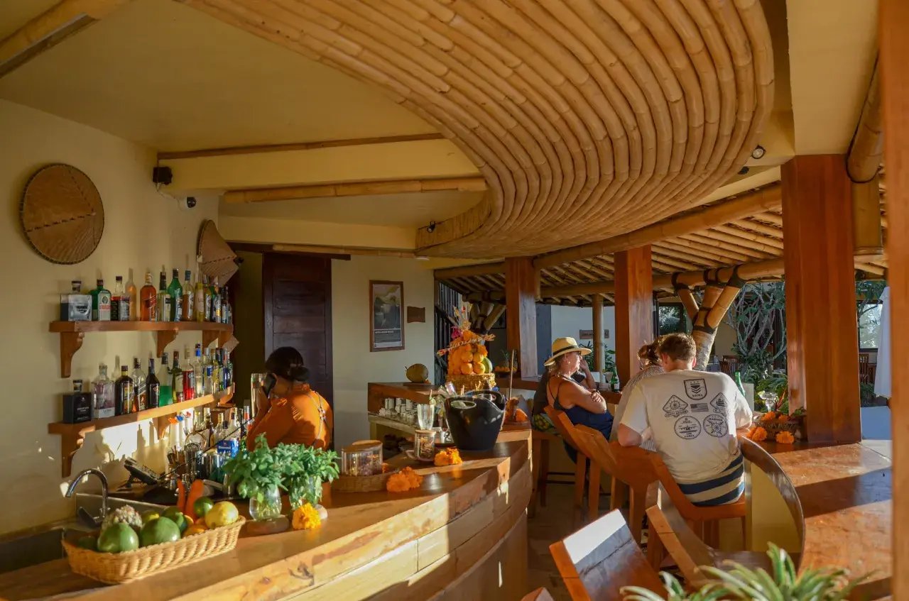 문둑 모딩 플랜테이션 풀 빌라 개인 수영장 전경