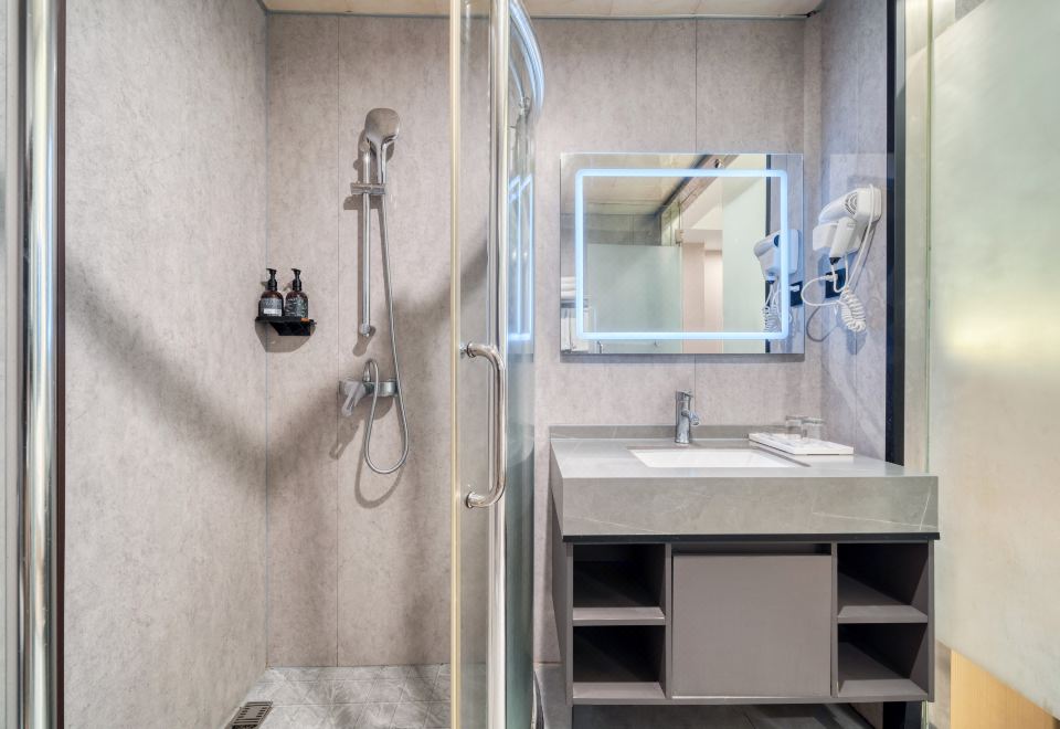 M·저만 스마트 경량 사치 호텔의 아늑하고 고급스러운 객실 내부