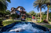 Island lakeside villas throughout the territory - spa