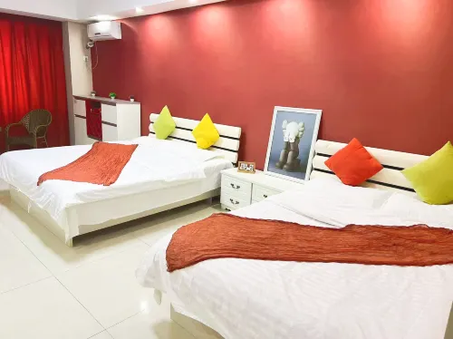 Qiqihar Yueting Apartment (Wanda Plaza) - ห้องครัว