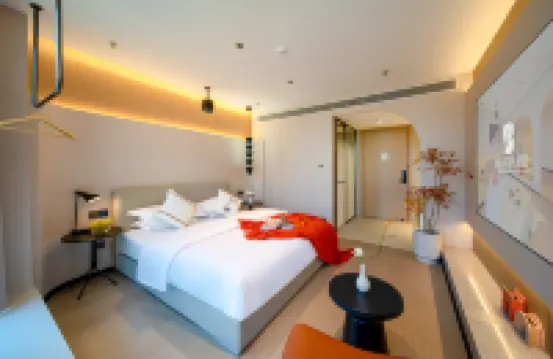 โรงแรมเป่าจิงเหมยฟิวเจอร์ (พิพิธภัณฑ์นิทรรศการเยว่ฟาง ปินหู) โรงแรมใกล้พื้นที่ใหม่ปินหู