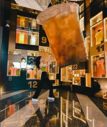 호텔 로비 모습