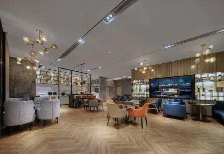 Echarm Hotel( Nanzhou Subway Station Pazhou International Convention and Exhibition Center Branch) Отели рядом с достопримечательностью «Zhaoqing Assembly Hall Relic Site»