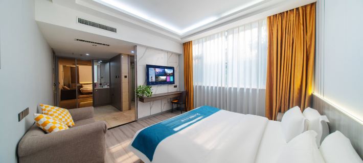 UP Hotel (Laiyang City Government Shenglong New World Plaza Store) Laiyang otelleri