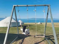 White Felt Tribal Camp