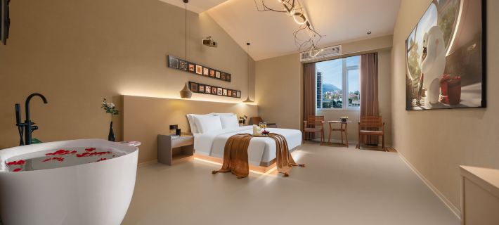 Youth Twilight Hotel (Ole Plaza Branch) Hotele w: Dazhou