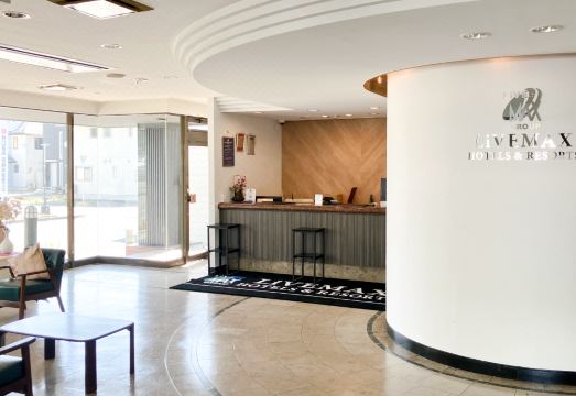 HOTEL LiVEMAX Tendo 트레일러하우스 또는 전경