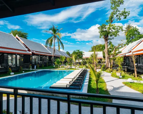 Mimosa luangprabang garden Hotels near Cross River Ferry