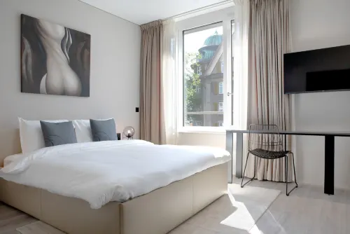 VISIONAPARTMENTS St Gallen - self check-in - 駐車場