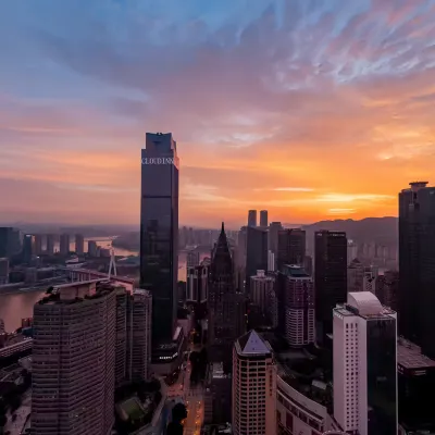 CLOUD · INN Lanjing High River View Hotel Hotels near Jiefangbei Square