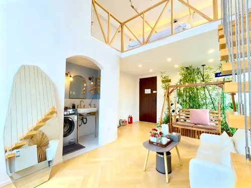 Shengdong Yiju Loft Apartment (Chengdu Jiuyanqiao Niuwangmiao Metro Station Branch) - Kitchens