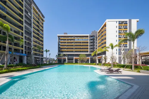 Langqi Bay Resort Apartment (Lingshui R&F Ocean Culture City Branch) - salle de sport