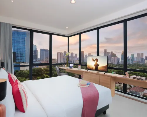 Citadines Gatot Subroto Jakarta Отели рядом с достопримечательностью «Статуя Панчоран»