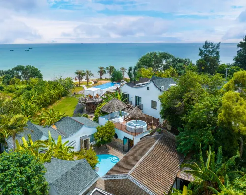 花築奢·日冉東方·外琨塔飯店