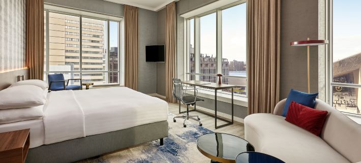 Rotterdam Marriott Hotel Hotele w: Rotterdam