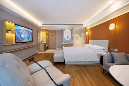 Kunlun Leju Hotel (Xinzheng Xuanyuan Lake) Отели рядом с достопримечательностью «Huang Di's Hometown»