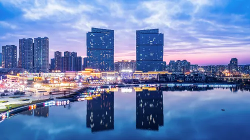 Water Cloud Biancheng Seaview Apartment (Mangrove Resort World City Balcony) - جاكوزي