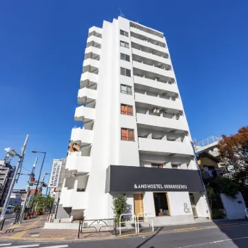 &AND HOSTEL MINAMISENJU Hotels near Sensō-ji