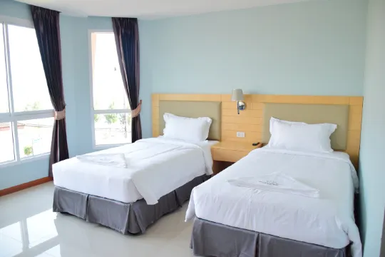 ห้องสุพีเรียร์เตียงแฝด พร้อมวิวทะเล