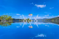 瀘沽湖雲堇湖畔レイクビュー民宿（大洛船着き場）
