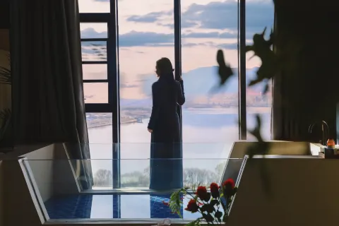 Suwu Yanxuan Wanghu B&B (Taiyuan Jinyang Lake Red Lantern Stadium)