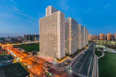 JI Hotel (Xi'an Jiaotong University Xingqing Campus/Qinglongsi Metro Station Branch) Hotel dekat Kuil Qinglong