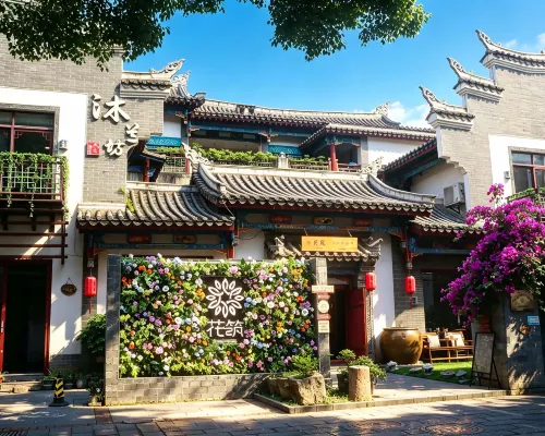 Floral Hotel·Huazhu Libo Ancient Town Mulanfang Hotel โรงแรมในลิโบ