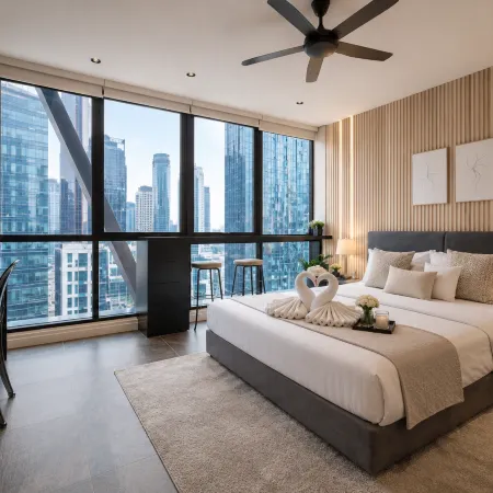 Scarletz Suites KLCC Inifinity Pool by Ixora Отели рядом с достопримечательностью «Торговый центр Suria KLCC»
