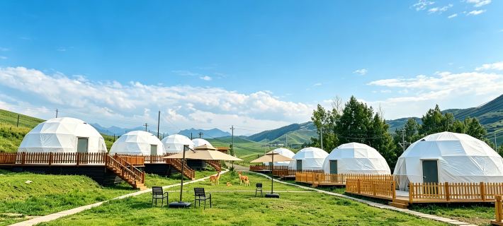 Jiangbulake Yiye Starry Sky Camp Hotels in Qitai