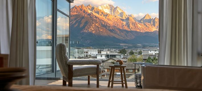 Lijiang Yu Xue Yi Jing Snow Mountain View Resort Hotel Hotéis em Cidade Antiga de Lijiang
