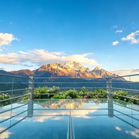 Yixi Story · Golden Snow Panorama | YL Sunrise Snow Mountain Resort