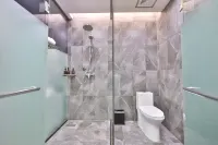 藍溪飯店（延吉延邊大學網紅牆水上市場店） 布林哈通河附近的飯店