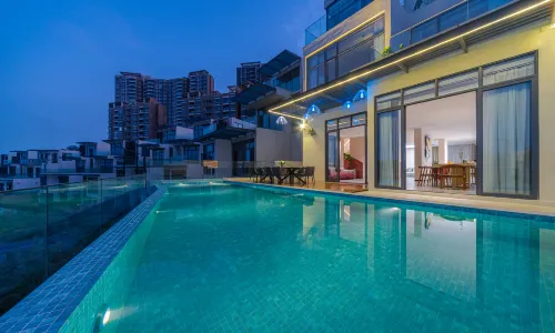 Floral Hotel.Taishan Hetian hot spring villa Hotel