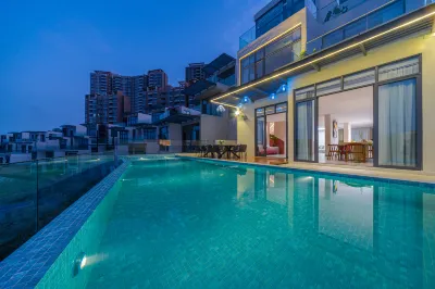 Floral Hotel.Taishan Hetian hot spring villa Hotel Hotels near Wencun Passenger Transport Terminal