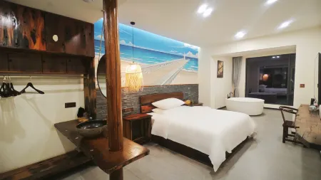 Xu Wen sha hai wan min su Отели рядом с достопримечательностью «Denglou Cape»