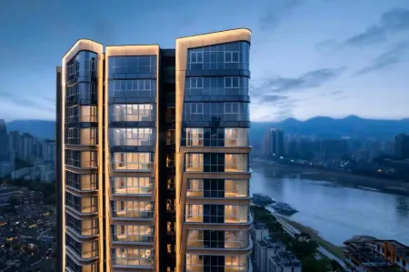 PALACE Yiduo Jiangjing Executive Mansion Отели рядом с достопримечательностью «Kong Xiangxi Residence of Chongqing»