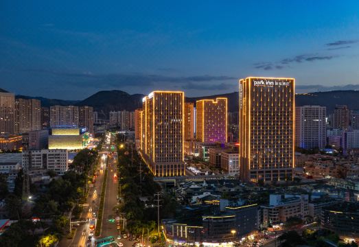 兰州陇星总部园区丽柏酒店外景图