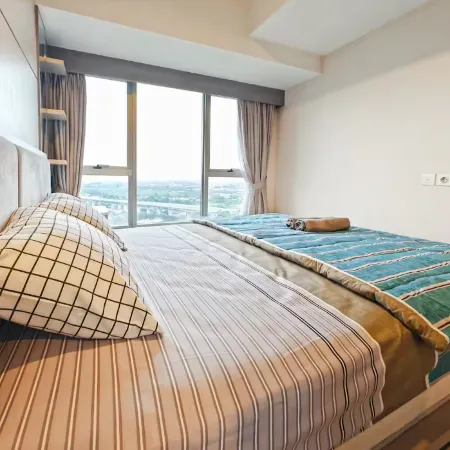 Newly 1BR Apt Cikarang with Pool Gym & Wi-Fi