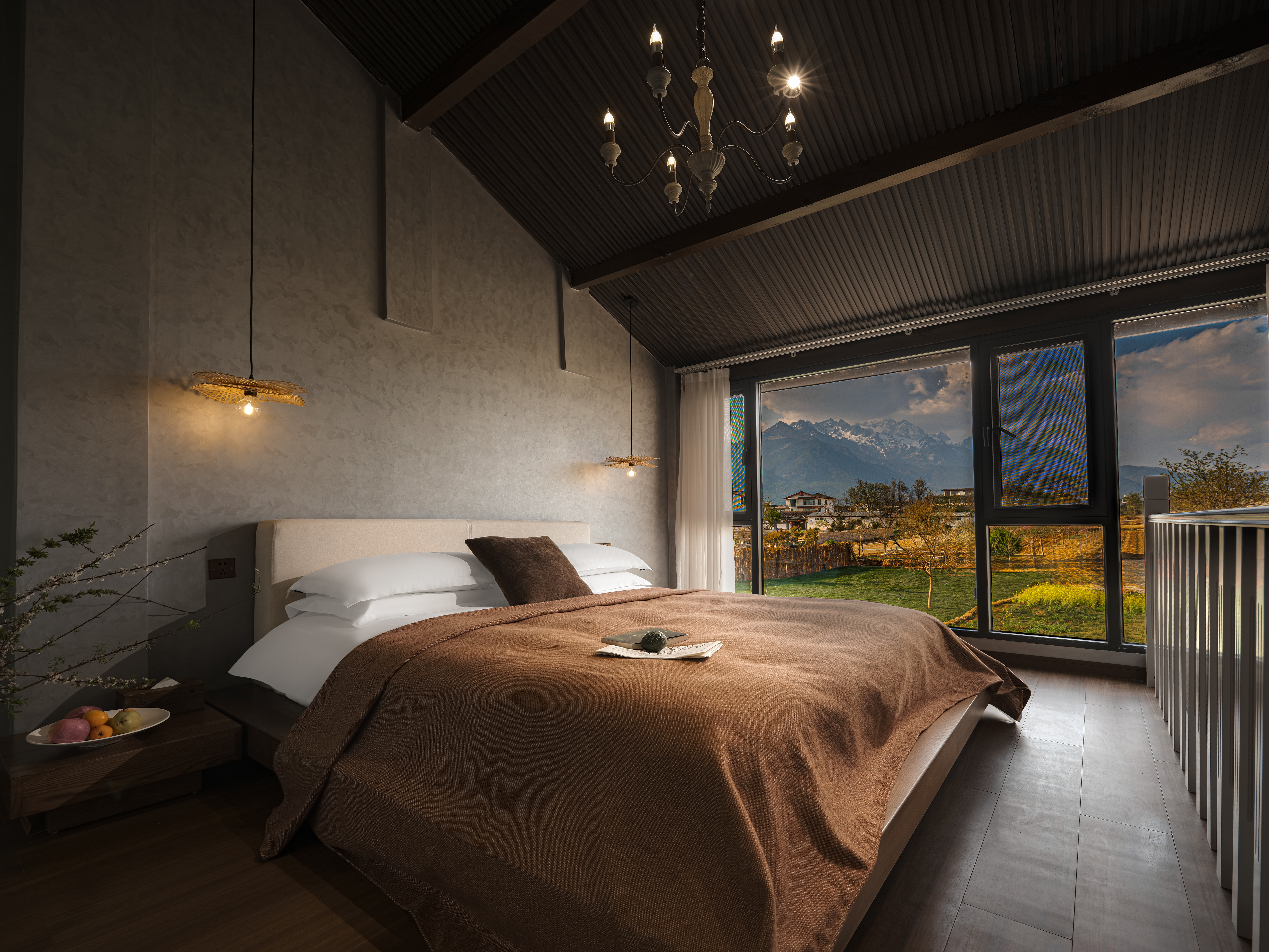 萬川續·ValleVive日照金山全景度假飯店（白沙古鎮店） 房間 Photos