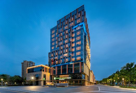 Holiday Inn Express Kunshan Yushan의 편안한 침대