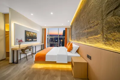 Rujia Paibaiyun Hotel (Chongqing Jiefangbei Area Hong Ya Dong) Hotel di Chongqing
